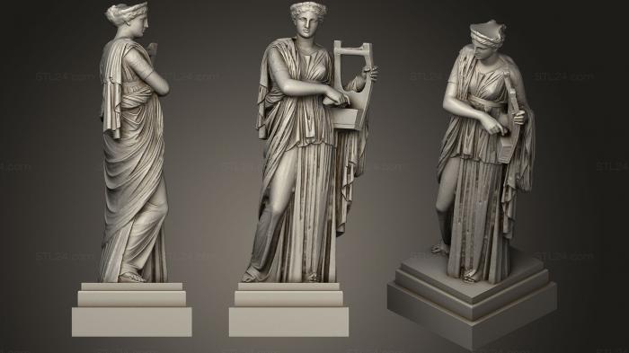 Статуи античные и исторические (Статуя 81, STKA_1532) 3D модель для ЧПУ станка